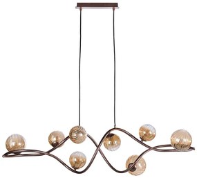 ONLI - Пендел FRIDA 8xG9/10W/230V меден