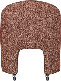 Теракотен тапициран офис стол Cordo – WOOOD