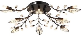 Globo 63007-8 - Таванно осветително тяло JANIS 8xG9/5W/230V Ø 76 cm