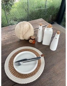 Подложка за хранене от юта ø 33 cm Wicker – Mila Home Luxury