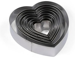 Формички за бисквитки в комплект от 9 бр. Heart – Blomsterbergs