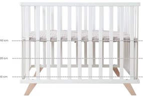 Бели кошари от букова дървесина 75x100 cm Lil Planet - Roba