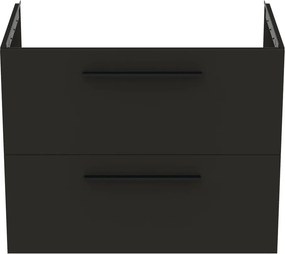 Антрацитен стенен шкаф за мивка 80x63 cm i.Life B – Ideal Standard