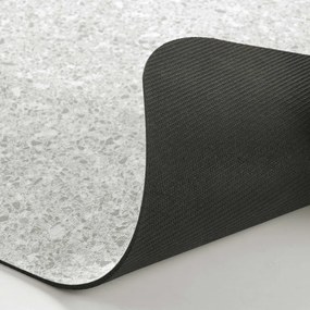 Сив килим за баня 50x80 cm Granite – douceur d'intérieur