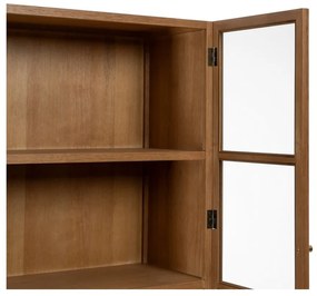 Витрина от декор от ясен в естествен цвят 84,5x198 cm – Ixia