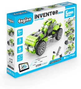 Engino Конструктор Inventor Mechanics - Плажно бъги, 5 в 1