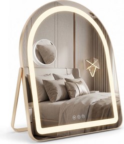 Огледало LED GLAM L.Gold 40x45cm
