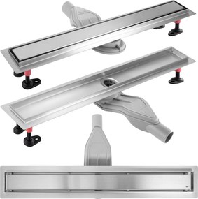 Линеен отводнител REA Neox Superflow BRUSH NICKEL 90