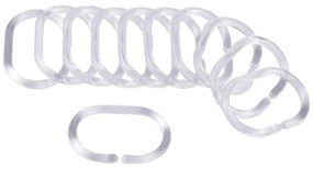 Кукички за душ завеса в комплект от 12 бр. 4 cm Vitamine – douceur d'intérieur