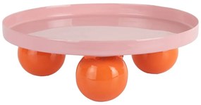 Метален декоративен поднос ø 20 cm Double Funky – PT LIVING