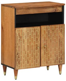 Sonata H Страничен шкаф 60x33x75 см манго масивно дърво