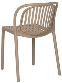 Бежов пластмасов трапезен стол Alia – Ixia