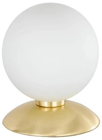 Paul Neuhaus 4437-60 - Настолна лампа BUBBA със сензорно регулиране на яркостта (димер) 1xG9/28W/230V, златна