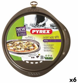 Форма за Пица Pyrex Asimetria Метал Ø 32 cm (6 броя)