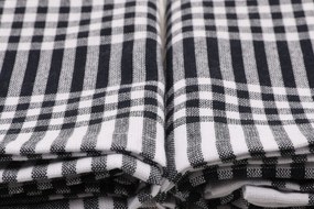 Комплект кърпи за миене (10 броя), цвят Черен и бял