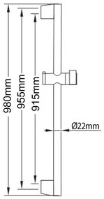 Душ комплект от неръждаема стомана в лъскаво сребристо с ръчен душ и подвижен държач 98 cm Amy – Sapho