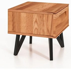 Нощно шкафче от букова дървесина Golo - The Beds