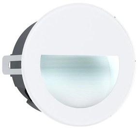 Eglo 99577 - LED Екстериорна лампа за вграждане ARACENA LED/2,5W/230V IP65 бяла