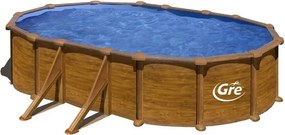 Сглобяем басейн с метални стени MAURITIUS 5.00х3.00х1.32 м - Gre