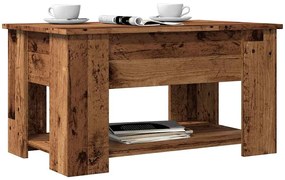 856928 vidaXL Масичка за кафе от старо дърво 79x49x41 cm Инженерна дървесина