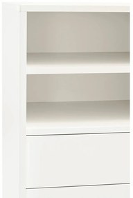 Светлосив и кремав висок скрин с плъзгащи се врати 120x140 cm Nube - Teulat