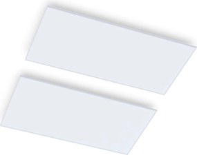 Klarstein Wondersky, таванен инфрачервен отоплител, компелкт от 2 отоплителя, 700 W, 60 x 6, x 120 см (Ш x В x Д), IP44