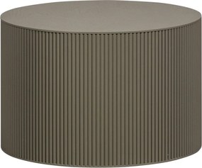 Кръгла масичка за кафе в цвят каки ø 60 cm Sanne - WOOOD