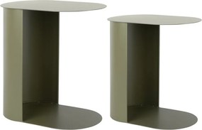 Метална странична масичка Riqueza Oval – Leitmotiv