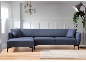 Син ъглов диван , ляв ъгъл Belissimo – Balcab Home