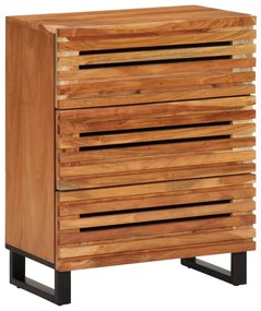 3217080 vidaXL Бюфети, 2 бр, 60x34x75 см, акациево дърво масив