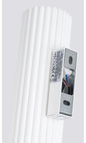 Бяла стенна лампа Gleam – Sollux