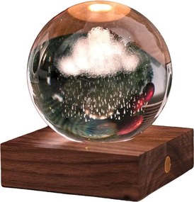 Тъмнокафява светлинна декорация с USB Amber – Gingko