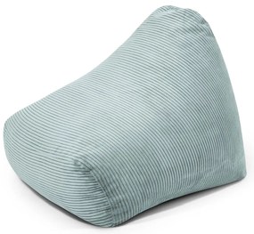 Детски пуф от рипсено кадифе в цвят мента Snug 80 – SLOWDOWN