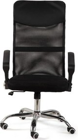 Черен тапициран офис стол Arco – Bonami Essentials