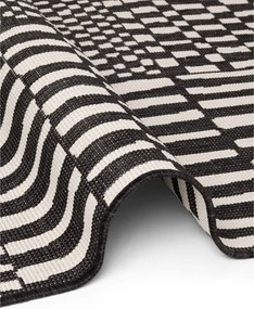 Черен/кремав килим за открито и закрито 120x170 cm Haringey Barkham – Ted Baker