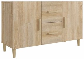 812513 vidaXL Сайдборд, дъб сонома, 100x36x60 см, инженерно дърво