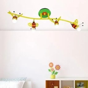 Стенен таван-лампа Elobra Bumblebee Four-light