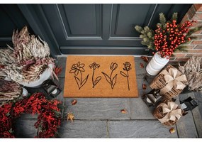 Изтривалка от кокосови влакна 40x70 cm Wildflowers – Hanse Home
