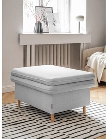 Светлосива табуретка Simon – Miuform