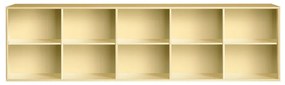 Светложълта висяща библиотека 220x61 cm Mistral – Hammel Furniture