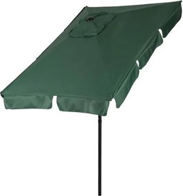 Елегантен градински чадър с регулируем наклон 200x130 cm