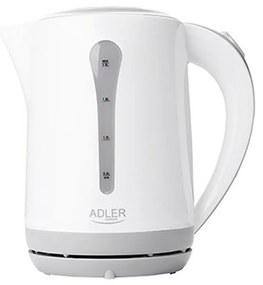 Чайник Adler AD 1244 Бял Пластмаса 2200 W 2,5 L