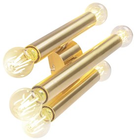 Хотелски шик златен аплик 6 лампи - Tubi