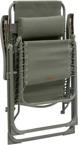 Шезлонг Hesperide Lunivia, Алуминий и Тексалин, Цвят Глина