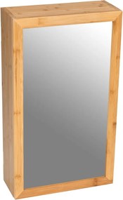 Шкаф за баня от бамбуково дърво с огледало Bambusa - Wenko