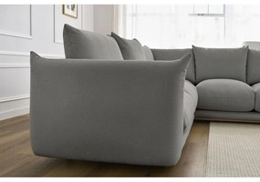 Сив ъглов диван Ernest – Bobochic Paris