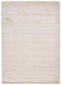 Кремав и бял килим , 80 x 150 cm Teddy - Think Rugs