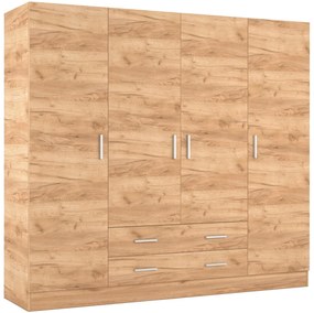 Гардероб Hana с четири врати