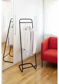 Черен метален стелаж за дрехи Surya - Wenko