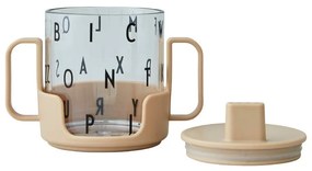 Бежова детска чаша Grow With Your Cup Grow with Your Cup - Design Letters